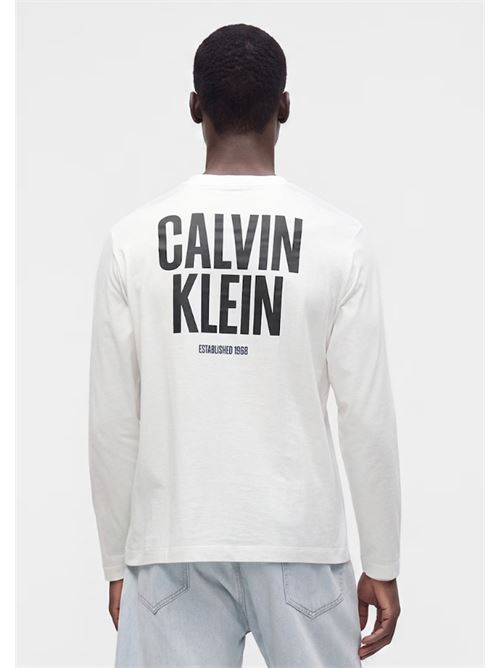 ls 30s eu block front calvin tee CALVIN KLEIN JEANS | LV04RH859GYAF